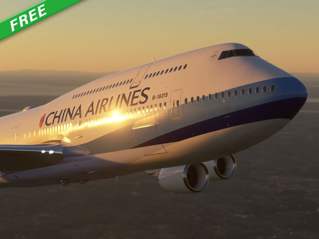 中華航空 波音747-8i